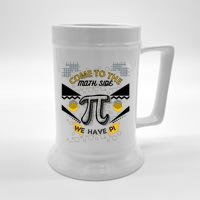 Come To The Math Side We Have Pi Math Pi Day Teacher Beer Stein