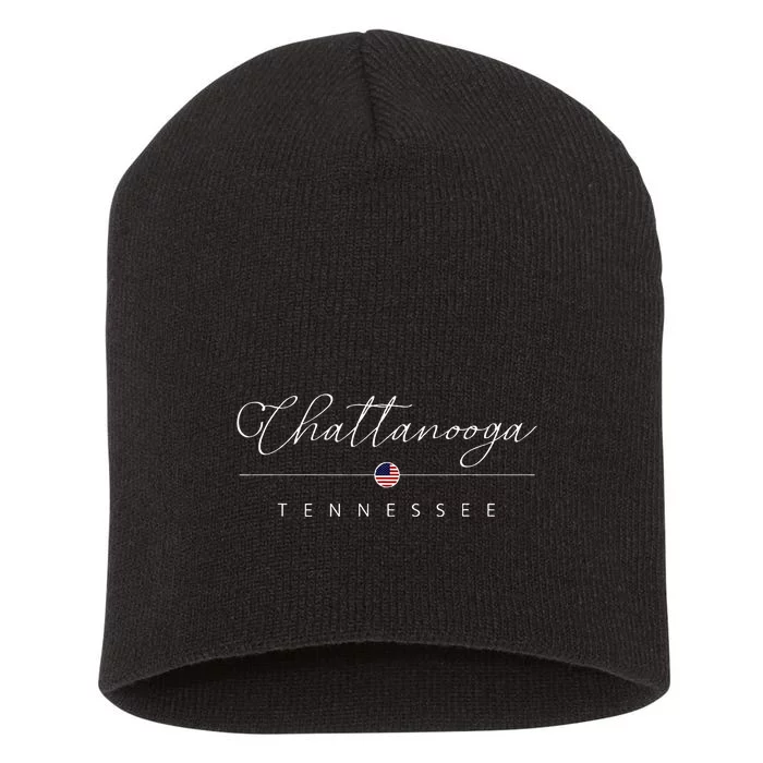 Chattanooga Tennessee Tn On Chattanooga Short Acrylic Beanie