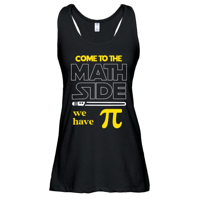 Come To The Math Side We Have Pi Math Pi Day Teacher Ladies Essential Flowy Tank