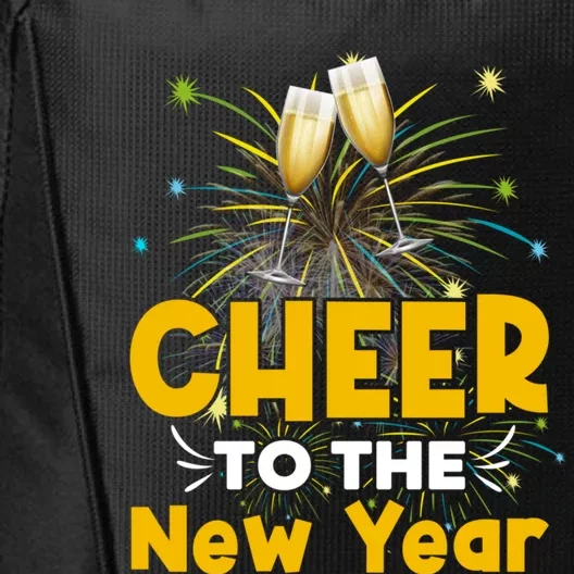 Cheer To The New Year Happy New Year Family Great Gift City Backpack