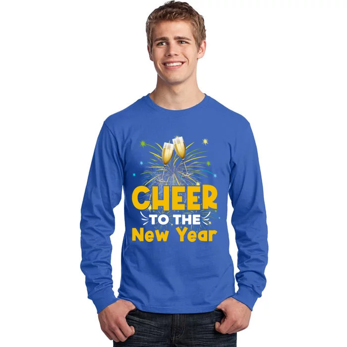 Cheer To The New Year Happy New Year Family Great Gift Tall Long Sleeve T-Shirt