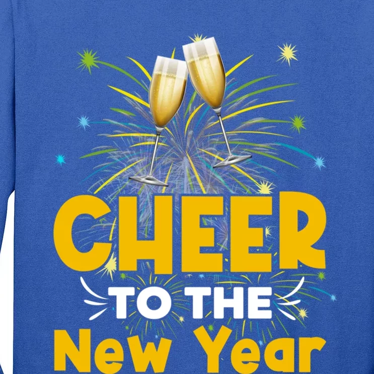 Cheer To The New Year Happy New Year Family Great Gift Tall Long Sleeve T-Shirt