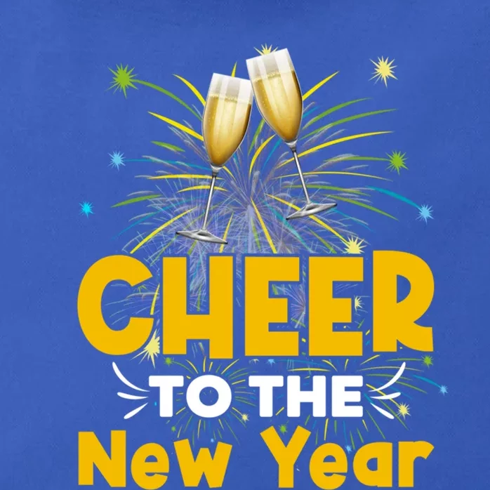 Cheer To The New Year Happy New Year Family Great Gift Zip Tote Bag