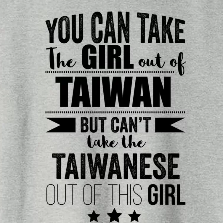 Can Take The Out Of Taiwan Pride Taiwanese Proud Funny Gift Women's Crop Top Tee