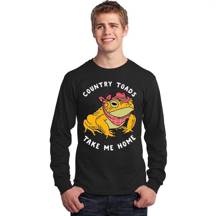 Country Toads Take Me Home Apparel Tall Long Sleeve T-Shirt