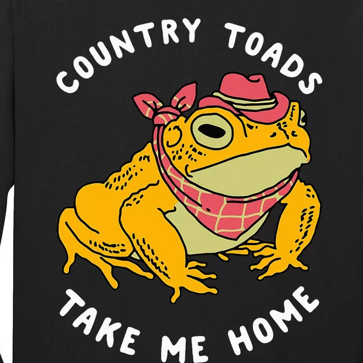 Country Toads Take Me Home Apparel Tall Long Sleeve T-Shirt