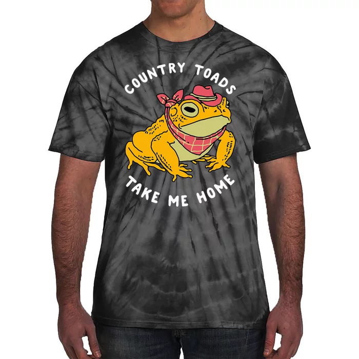 Country Toads Take Me Home Apparel Tie-Dye T-Shirt