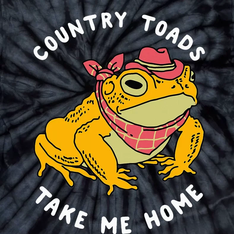 Country Toads Take Me Home Apparel Tie-Dye T-Shirt