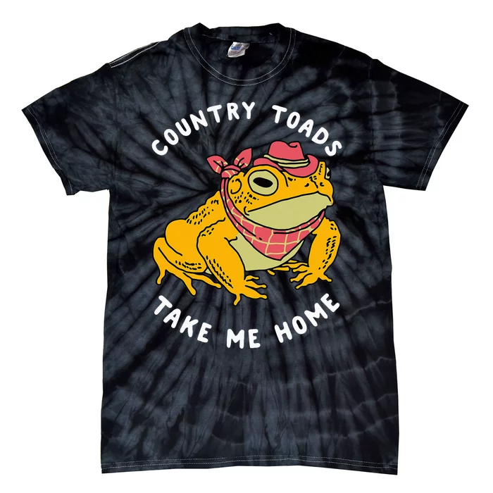 Country Toads Take Me Home Apparel Tie-Dye T-Shirt