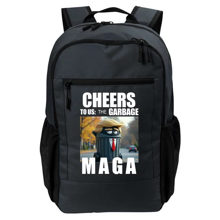 Cheers To The Us Garbage Maga Donald Trump Daily Commute Backpack