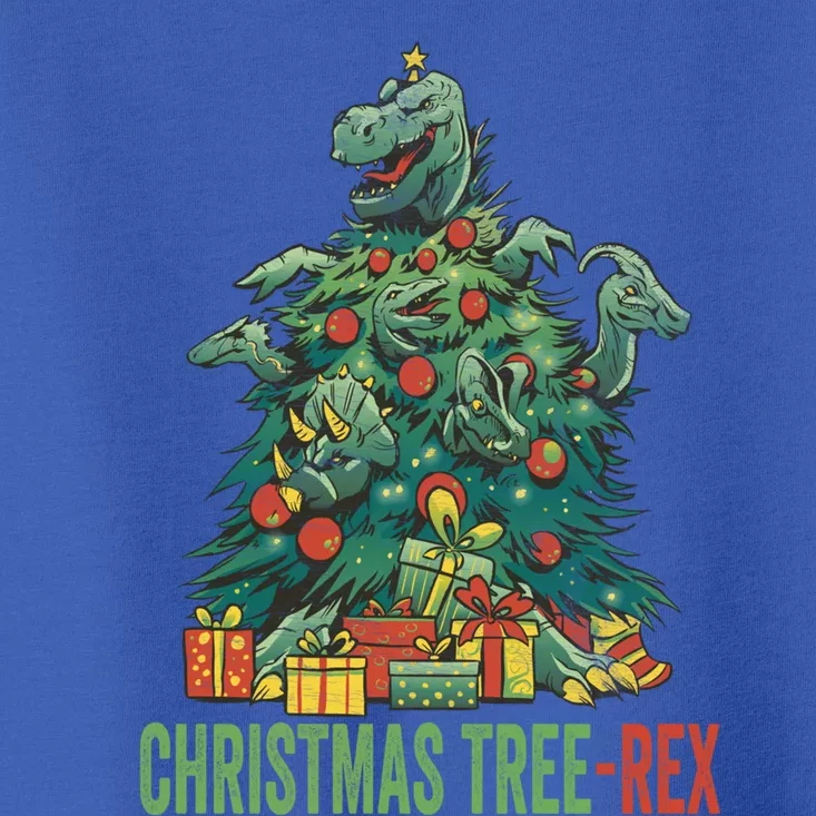 Christmas Tree Trex Christmas Meaningful Gift Toddler T-Shirt