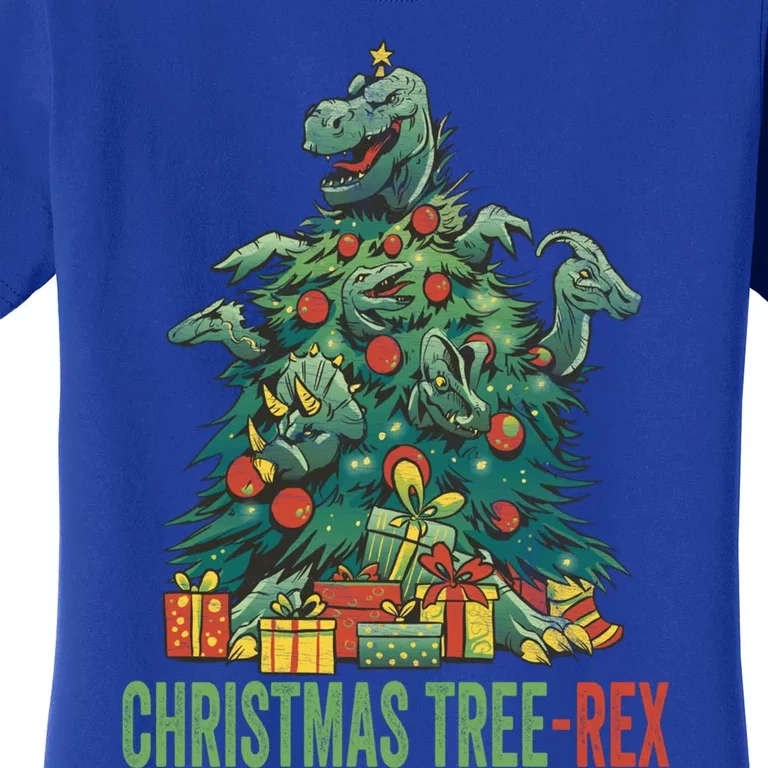 Christmas Tree Trex Christmas Meaningful Gift Women's T-Shirt