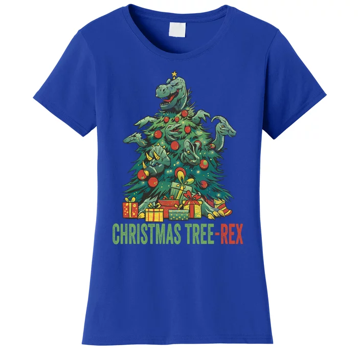 Christmas Tree Trex Christmas Meaningful Gift Women's T-Shirt