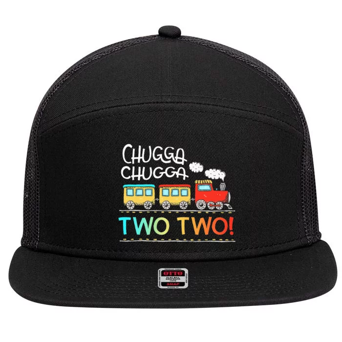 Chugga Two Two 2 Year Old 7 Panel Mesh Trucker Snapback Hat