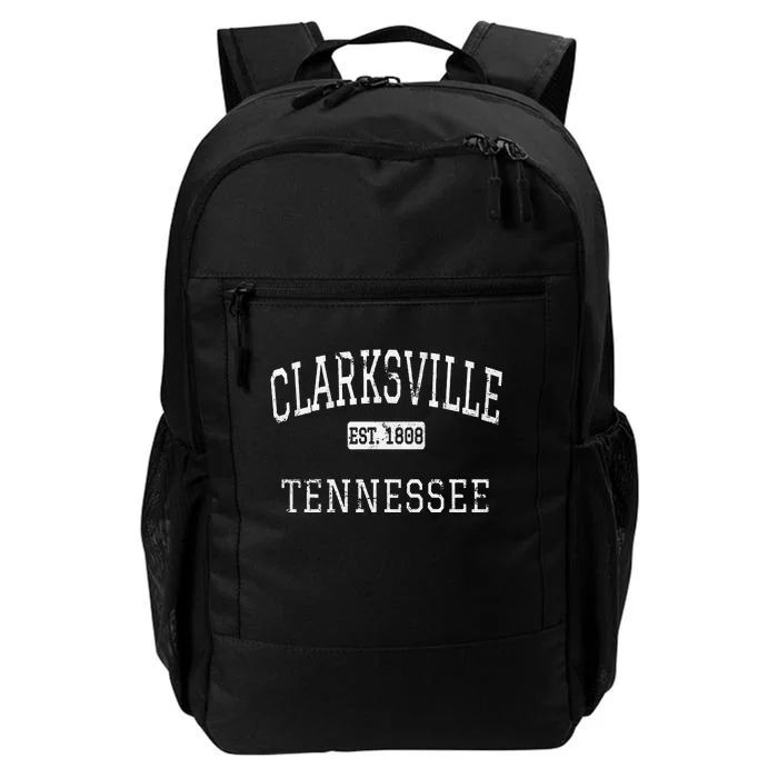 Clarksville Tennessee Tn Vintage Daily Commute Backpack