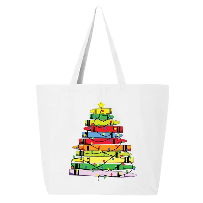 Christmas Tree Teacher Student Xmas Teacher Pajamas 25L Jumbo Tote