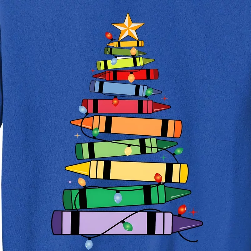 Christmas Tree Teacher School Holiday Season Tall Sweatshirt