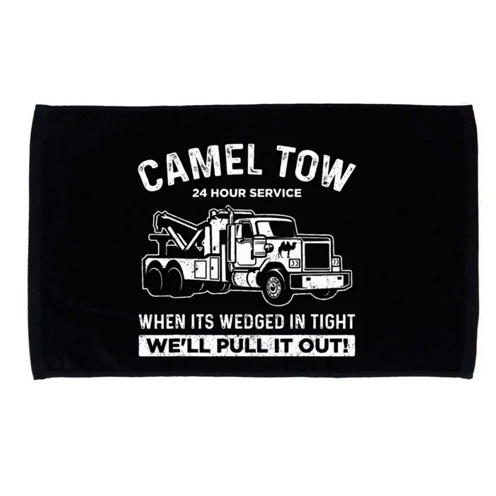 Camel Towing Tow Truck Humor Camel Towing Microfiber Hand Towel