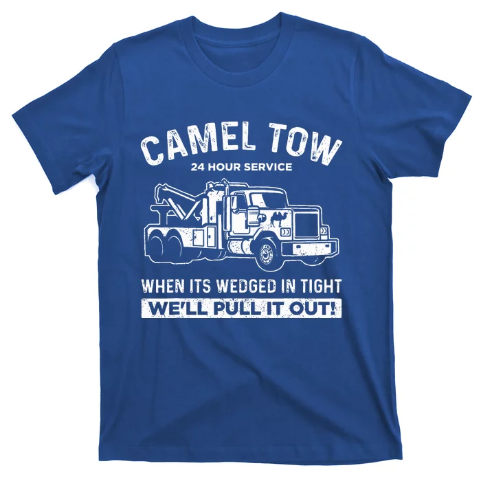 Camel Towing Tow Truck Humor Camel Towing T-Shirt