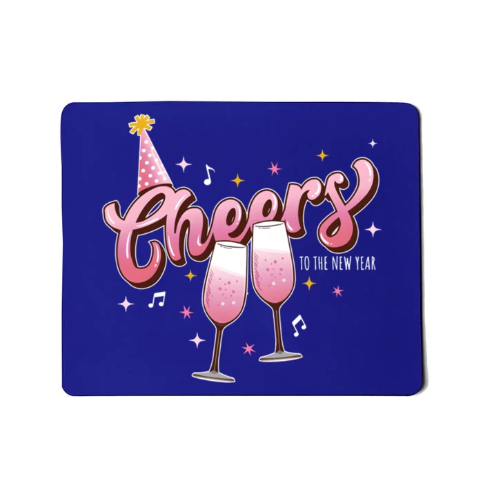 Cheers To The New Year 2024 Cool Gift Mousepad