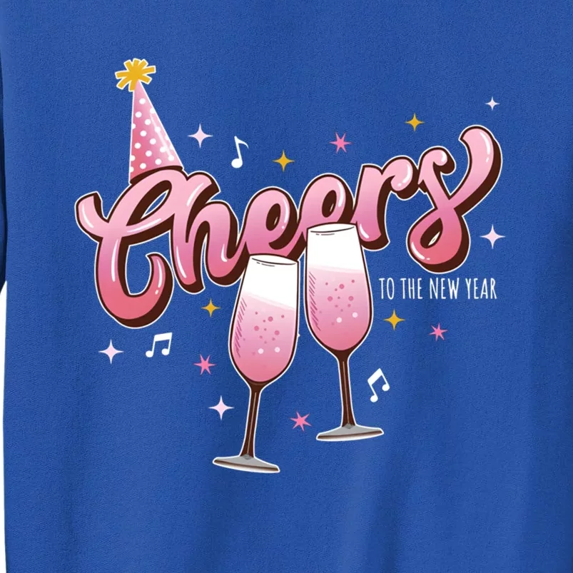 Cheers To The New Year 2024 Cool Gift Tall Sweatshirt