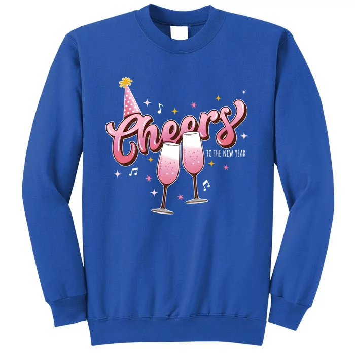 Cheers To The New Year 2024 Cool Gift Tall Sweatshirt