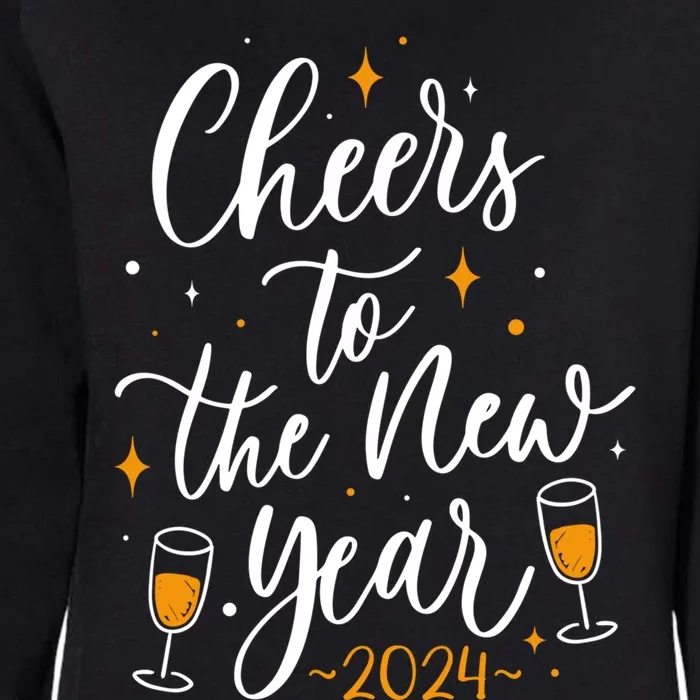 Cheers To The New Year New Year Gift Womens California Wash Sweatshirt