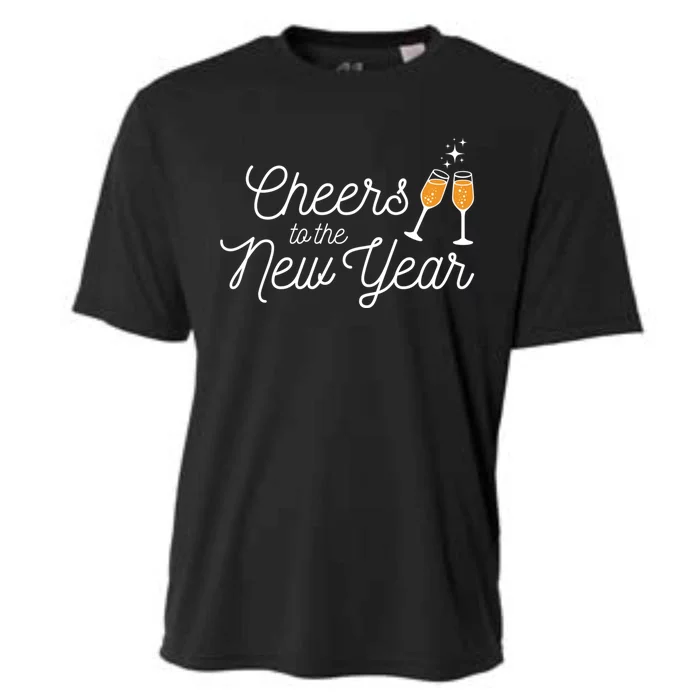 Cheers To The New Year New Years Gift Cooling Performance Crew T-Shirt