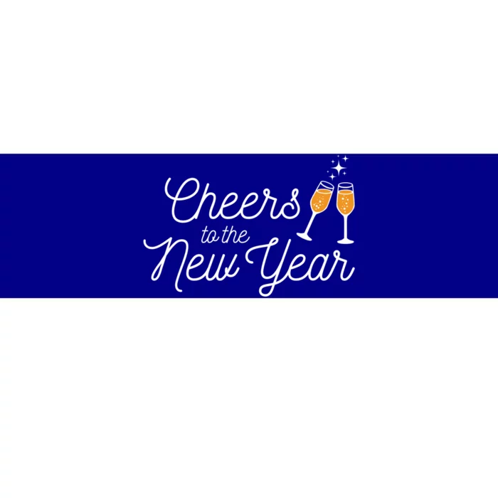 Cheers To The New Year New Years Gift Bumper Sticker