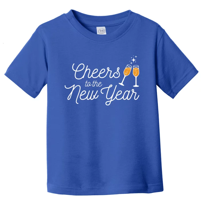 Cheers To The New Year New Years Gift Toddler T-Shirt