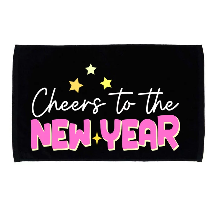 Cheers To The New Year Gift Microfiber Hand Towel