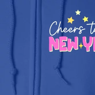 Cheers To The New Year Gift Full Zip Hoodie