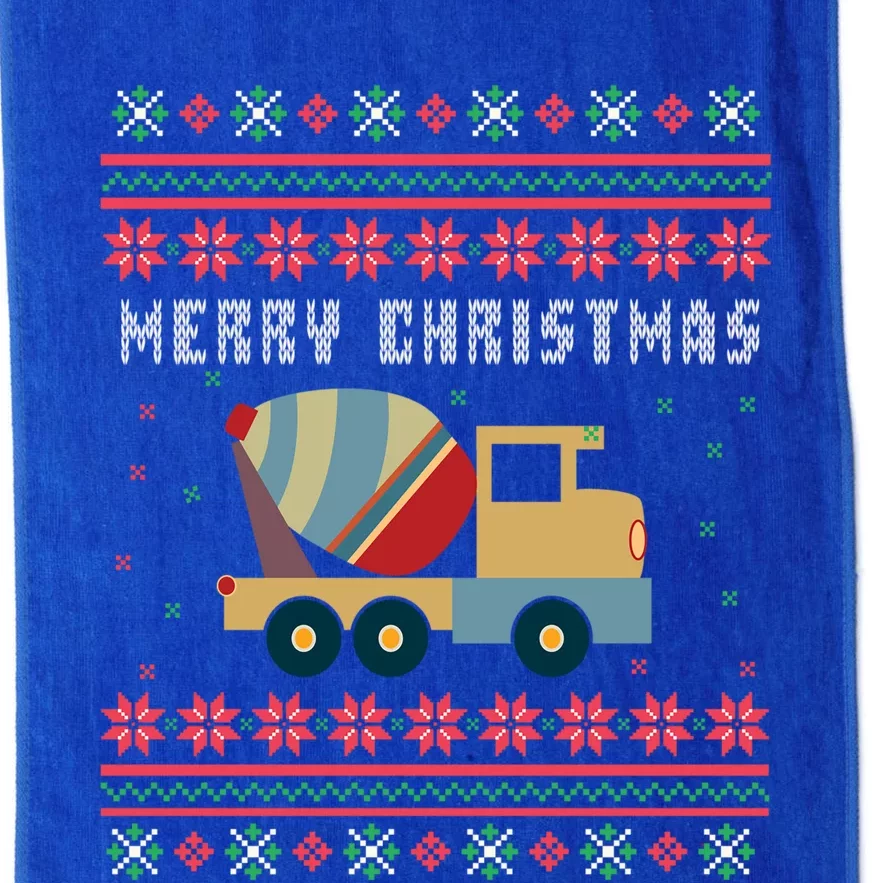 Cet Truck Ugly Christmas Gift Idea Gift Platinum Collection Golf Towel