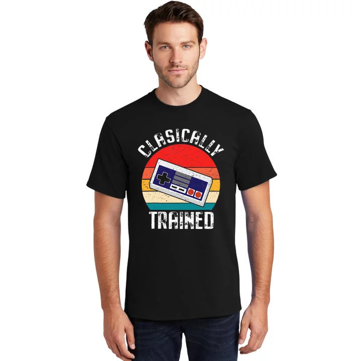 Classically Trained Video Gamer Gaming Tall T-Shirt