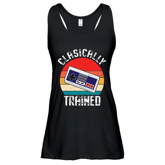 Classically Trained Video Gamer Gaming Ladies Essential Flowy Tank