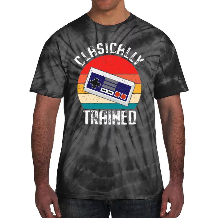 Classically Trained Video Gamer Gaming Tie-Dye T-Shirt