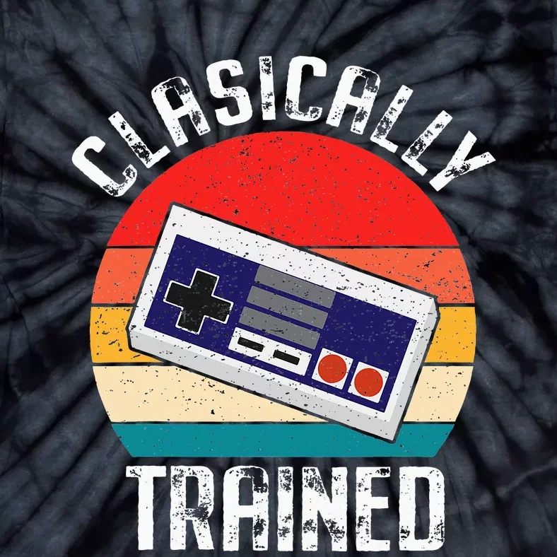 Classically Trained Video Gamer Gaming Tie-Dye T-Shirt