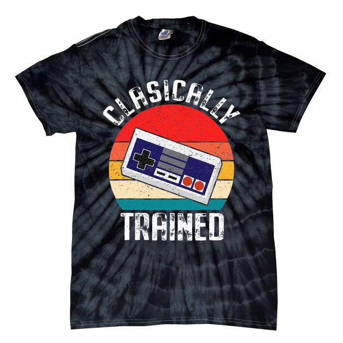 Classically Trained Video Gamer Gaming Tie-Dye T-Shirt