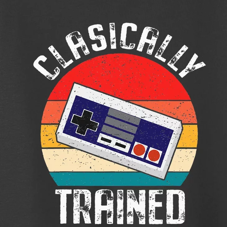 Classically Trained Video Gamer Gaming Toddler T-Shirt