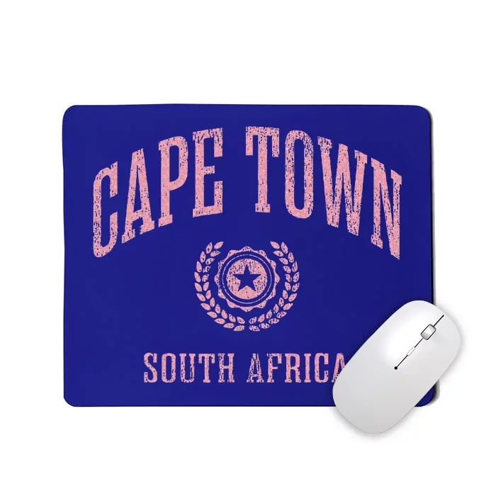 Cape Town Vintage College Sports Design Mousepad