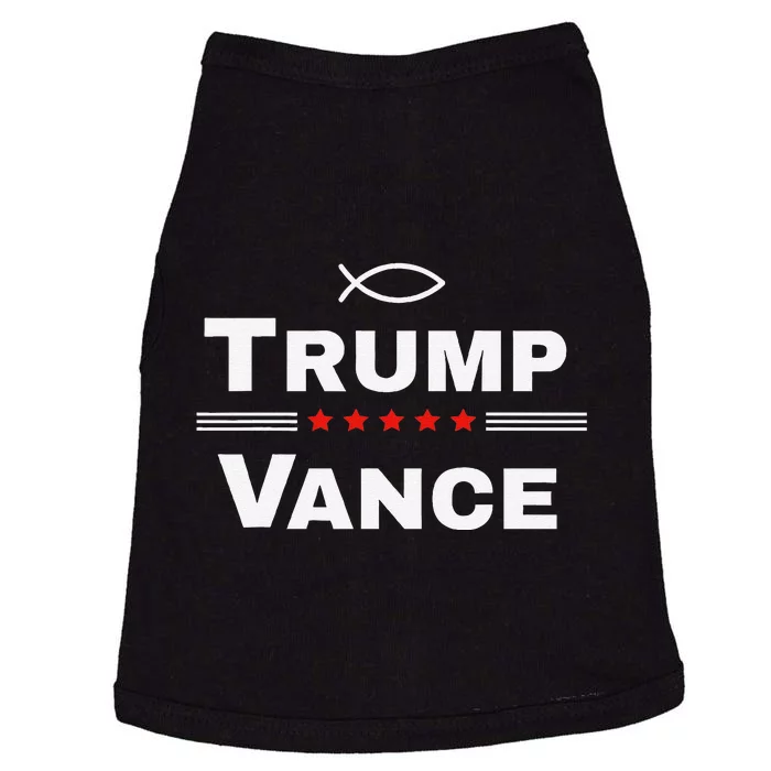 Christian Trump Vance 24 Campaign Doggie Tank