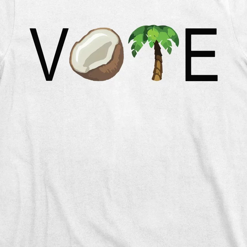 Coconut Tree Vote Funny Kamala T-Shirt