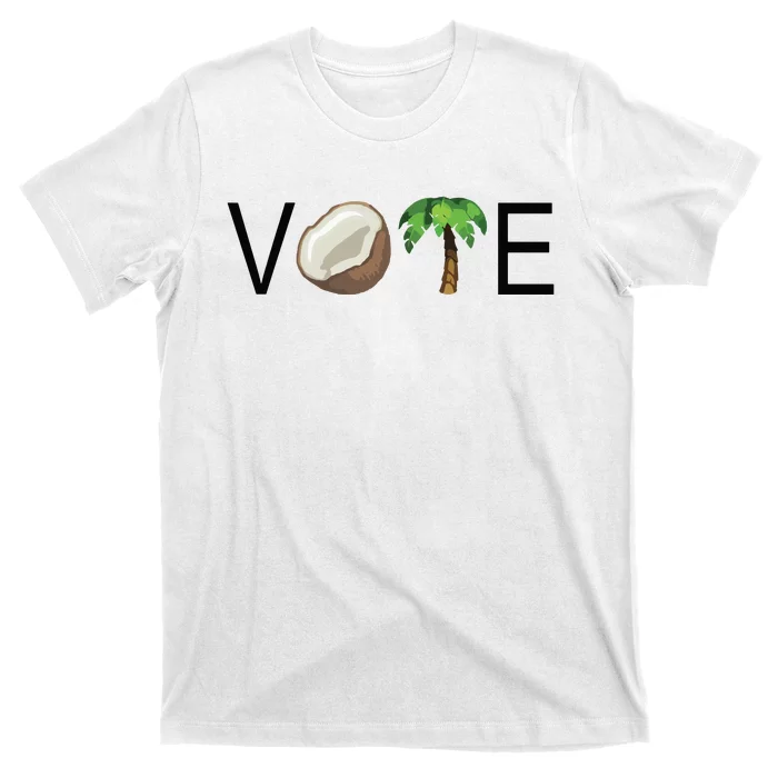 Coconut Tree Vote Funny Kamala T-Shirt