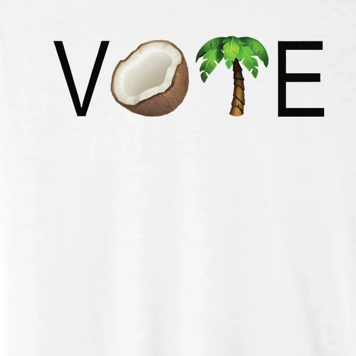 Coconut Tree Vote Funny Kamala ChromaSoft Performance T-Shirt