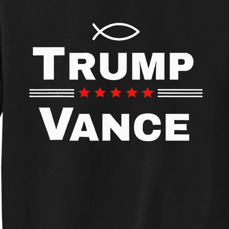 Christian Trump Vance 24 Campaign Sweatshirt