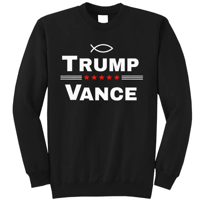 Christian Trump Vance 24 Campaign Sweatshirt