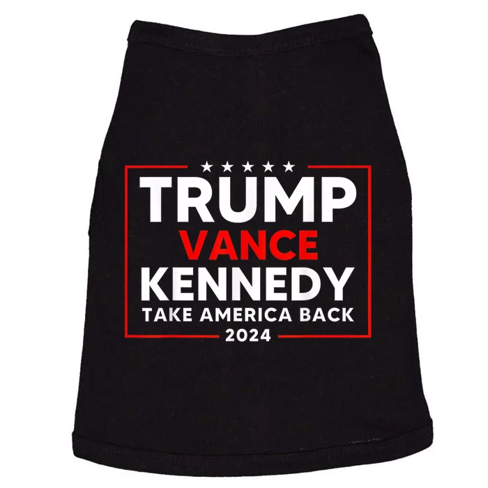 Checkmate Trump Vance Kennedy Take America Healthy Again Doggie Tank