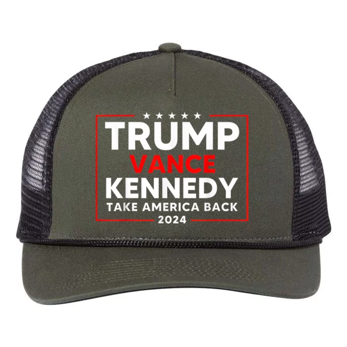 Checkmate Trump Vance Kennedy Take America Healthy Again Retro Rope Trucker Hat Cap