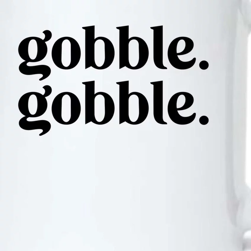 Celebrate Thanksgiving With This Funny Gobble Gobble Fall De Gift Black Color Changing Mug