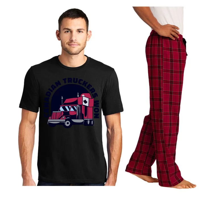 Canadian Truckers Won Freedom Convoy Pajama Set